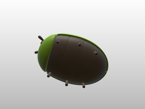 Character299 Beetle Model 3D