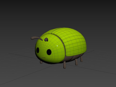 Character299 Beetle Model 3D