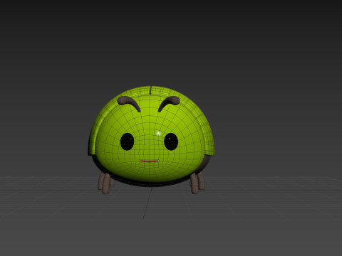 Character299 Beetle Model 3D