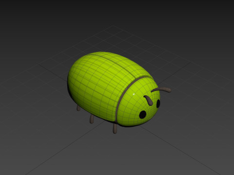 Character299 Beetle Model 3D