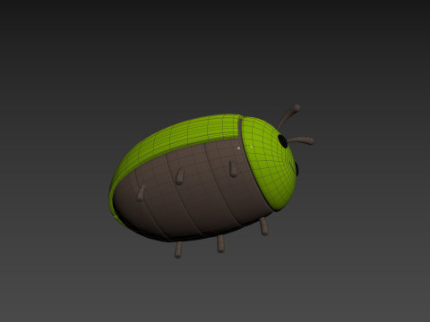 Character299 Beetle Model 3D