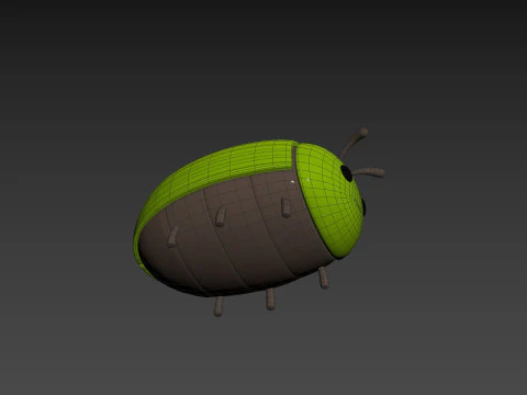 Character299 Beetle 3D Model