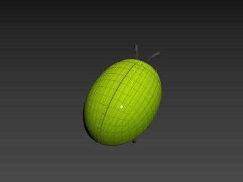 Character299 Beetle Model 3D