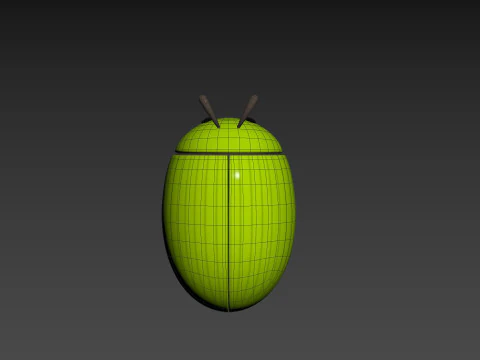 Character299 Beetle 3D Model