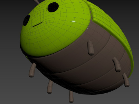 Character299 Beetle Model 3D