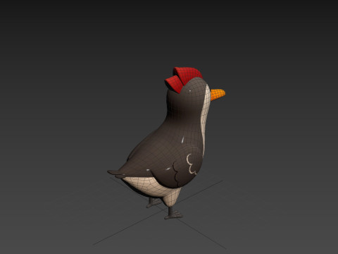 Character300 Woodpecker Modèle 3D