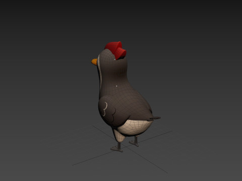 Character300 Woodpecker Modèle 3D