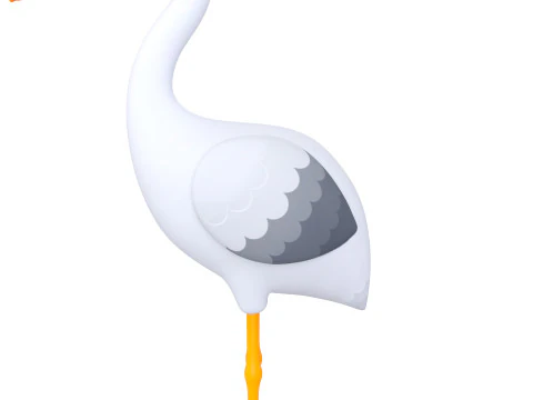 Character301 Heron 3D Model