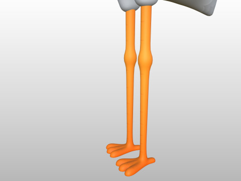Character301 Heron Model 3D