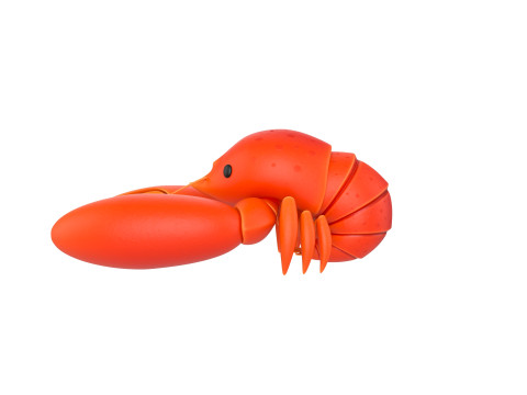 Character302 Crayfish Modelo 3D