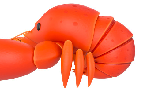 Character302 Crayfish Modelo 3D