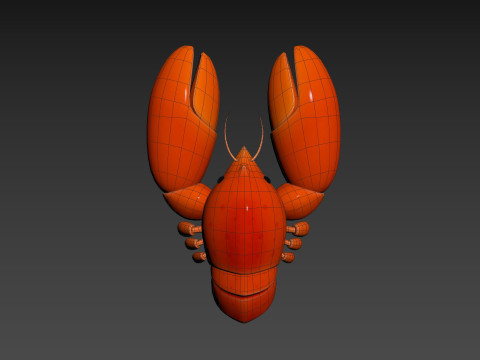 Character302 Crayfish Modelo 3D