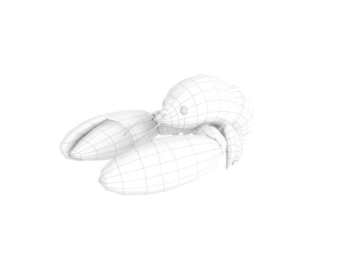 Character302 Crayfish 3D Model