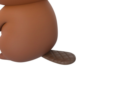 Character303 Beaver 3D Модель