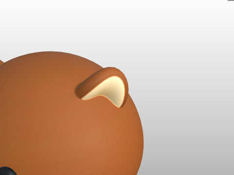 Character303 Beaver 3D Модель