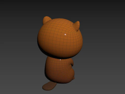 Character303 Beaver 3D Model