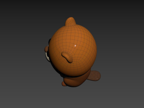 Character303 Beaver 3D Модель