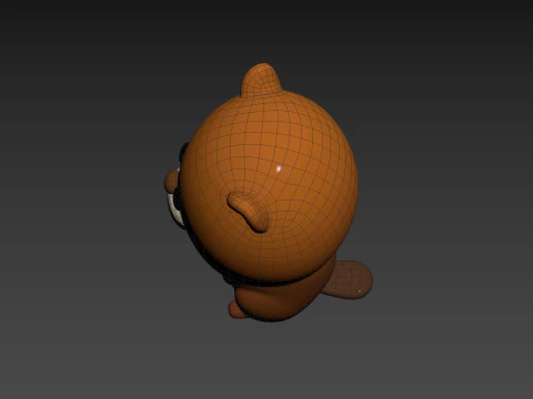 Character303 Beaver 3D Model