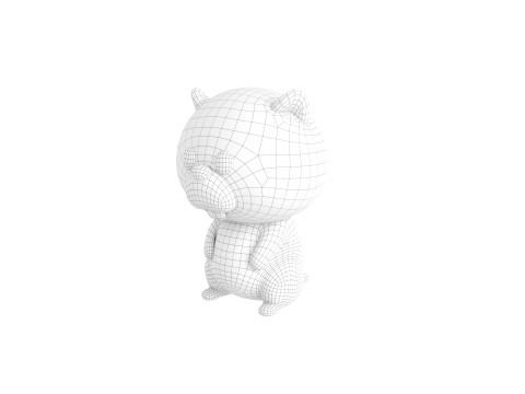 Character303 Beaver 3D Модель
