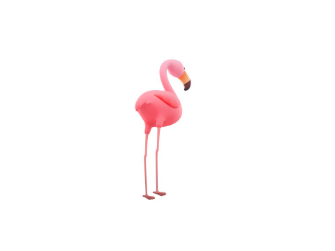 Character304 Flamingo 3D Модель
