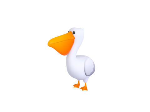 Character305 Pelican Modelo 3D