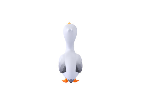 Character305 Pelican 3D Model