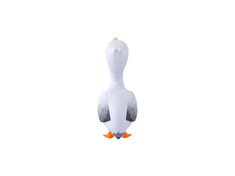 Character305 Pelican 3D Model