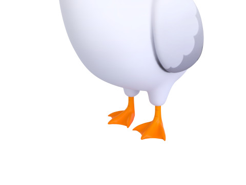 Character305 Pelican 3D Model