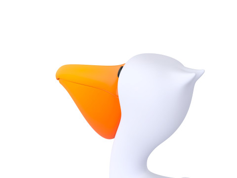 Character305 Pelican 3D Model