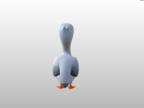 Character305 Pelican 3D Model