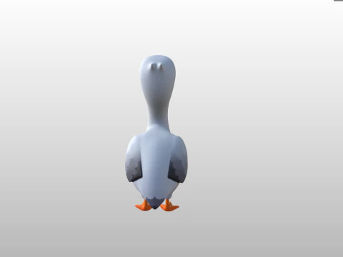 Character305 Pelican 3D Model