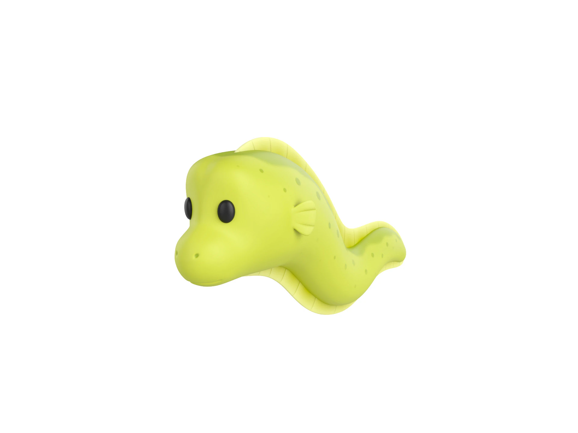 Character306 Eel 3D Model .c4d .max .obj .3ds .fbx .stl .blend 