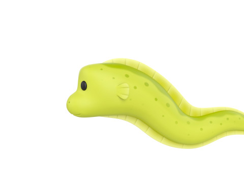 Character306 Eel 3D Model