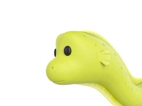 Character306 Eel 3D Model