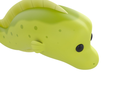 Character306 Eel 3D Model