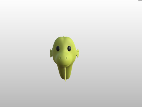 Character306 Eel 3D Model