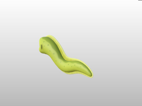 Character306 Eel 3D Model