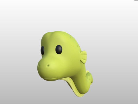 Character306 Eel 3D Model