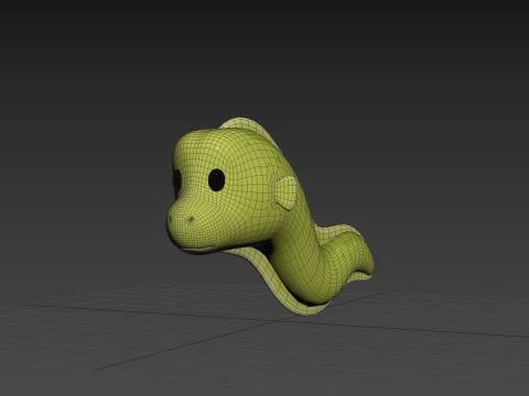 Character306 Eel 3D Model