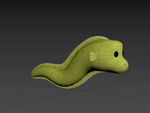 Character306 Eel 3D Model
