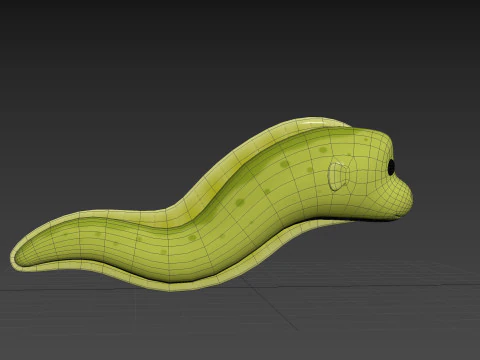 Character306 Eel 3D Model