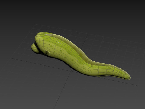 Character306 Eel 3D Model