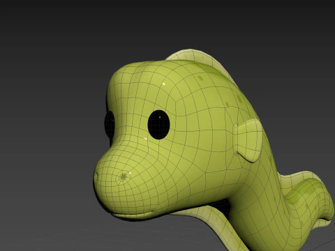 Character306 Eel 3D Model