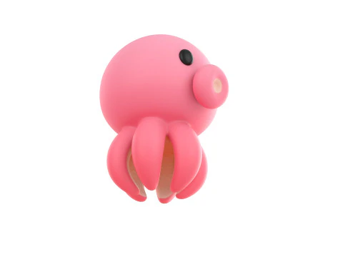 Character308 Octopus 3D Model