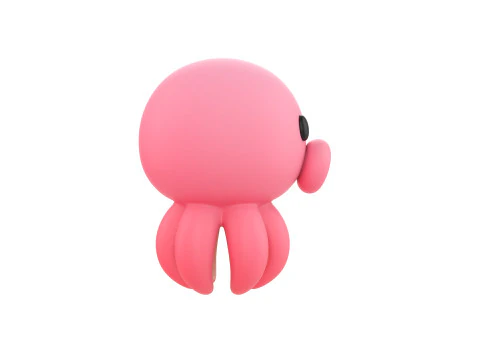 Character308 Octopus 3D Model