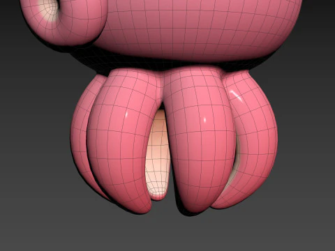 Character308 Octopus 3D Model