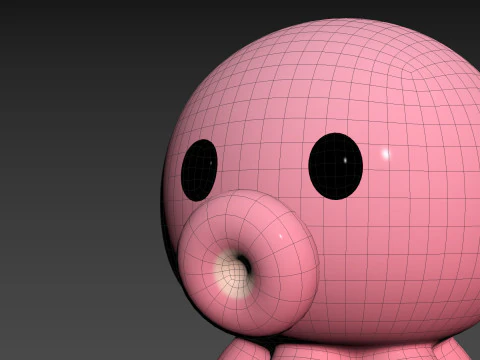 Character308 Octopus 3D Model