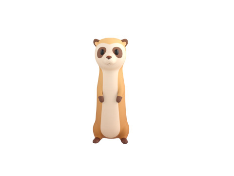 Character309 Meerkat Modèle 3D