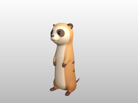 Character309 Meerkat Modèle 3D