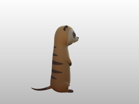 Character309 Meerkat Modèle 3D